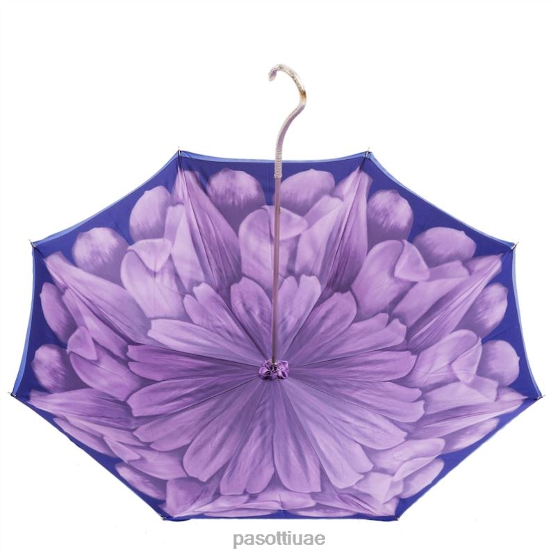 مظلة | 189n 21065-71 s13 - مظلة داليا أرجوانية، قماش مزدوج PASOTTI Z446V382